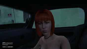 GTAV - Red Head prostitute video