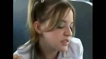 Young Girl on a Bus video