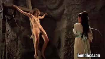 Ancient Roman lesbians fuck hard video