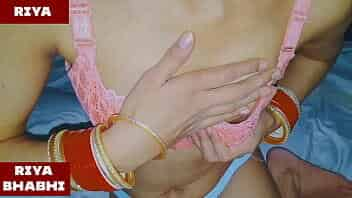 Finger In Riya´s Ass Got Her Pussy So Creamy That He Had To Creampie Her video